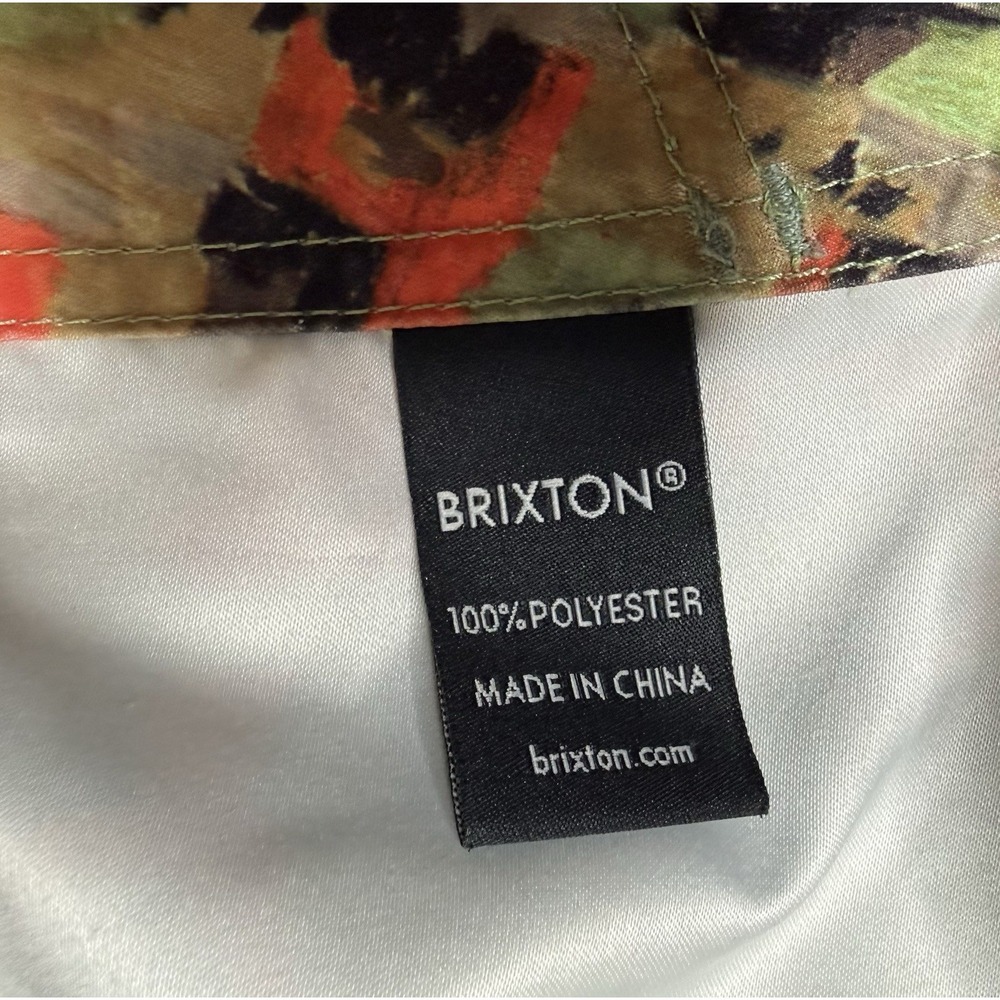 Brixton Lightweight Board Shorts Swim Trunks Abstract Men's SZ 32 Logo Tropical - Picture 4 of 7
